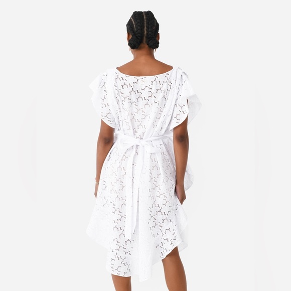 NWT Jag Women's The Eden Dress, White Eyelet Size S/M New w/Tag Retail $406 - Picture 5 of 9